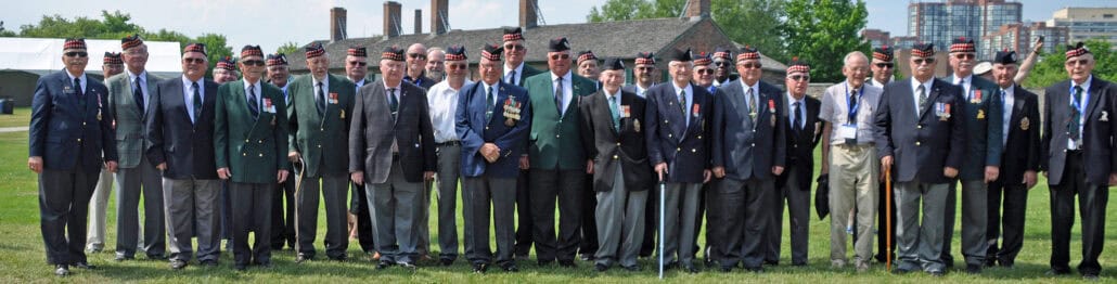 Photo of 48th Veterans during the 125th Anniversary