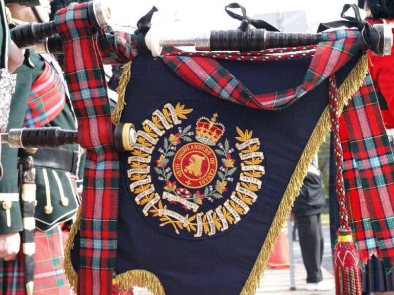 Pipe Major's banner