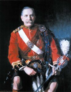 Colonel Davidson Painting